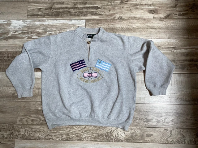 Pull col zippé en laine et coton Marron Eden park - Homme
