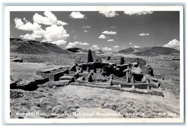 c1950's Wupatki Ruin Wupatki National Monument Arizona AZ RPPC Photo Postcard