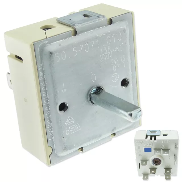 240V Energy Regulator Simmerstat Thermostat Heat Control Switch Ego 5057071010