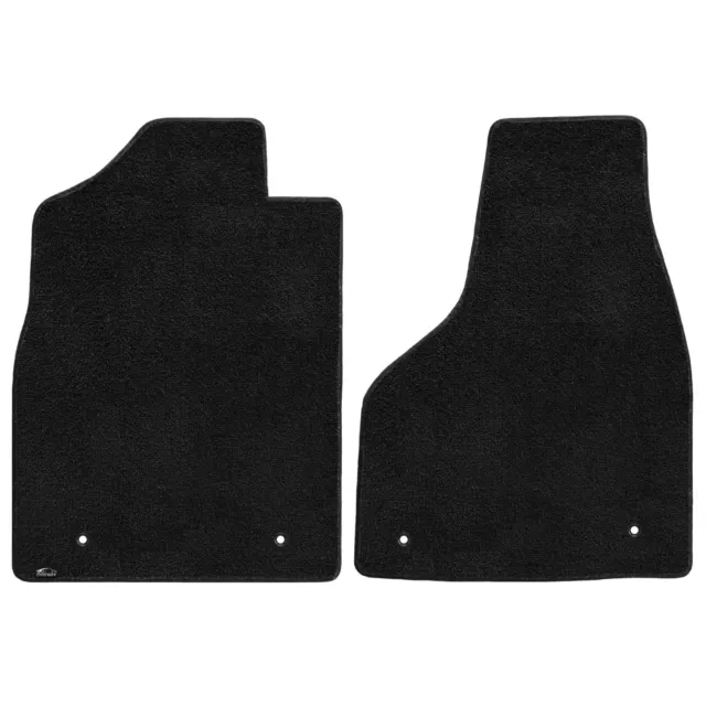 FOR DODGE RAM 1500 STANDARD PICKUP 2012.5-2017 Front Floor Mats 2 Hook Driver