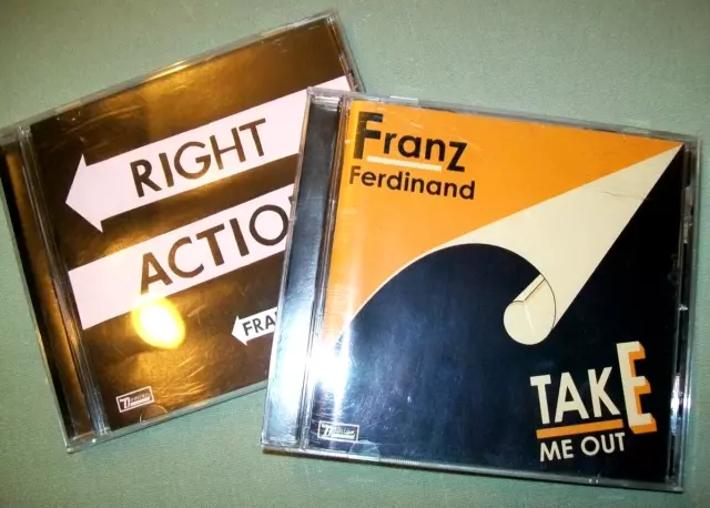 Franz Ferdinand PROMO CD LOT Take Me Out Right Action