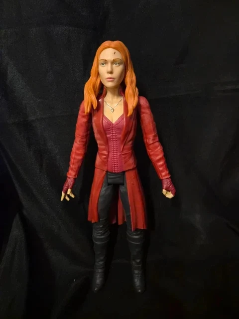 Pack 2 Figurines Marvel Titan Hero – Doctor Strange Et Scarlet Witch – 30 Cm – 4 Ans+ – Univers Cinématographique