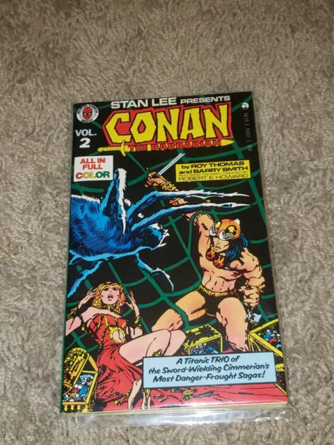 Conan The Barbarian Vol 2  Stan Lee Marvel Comic! Color, Paperback Nm/Mt!