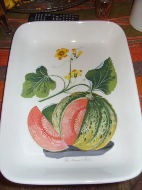 Portmeirion Pomona Amicua Melon Giant Rectangular Dish Rarest Shape Exc Buyitnow