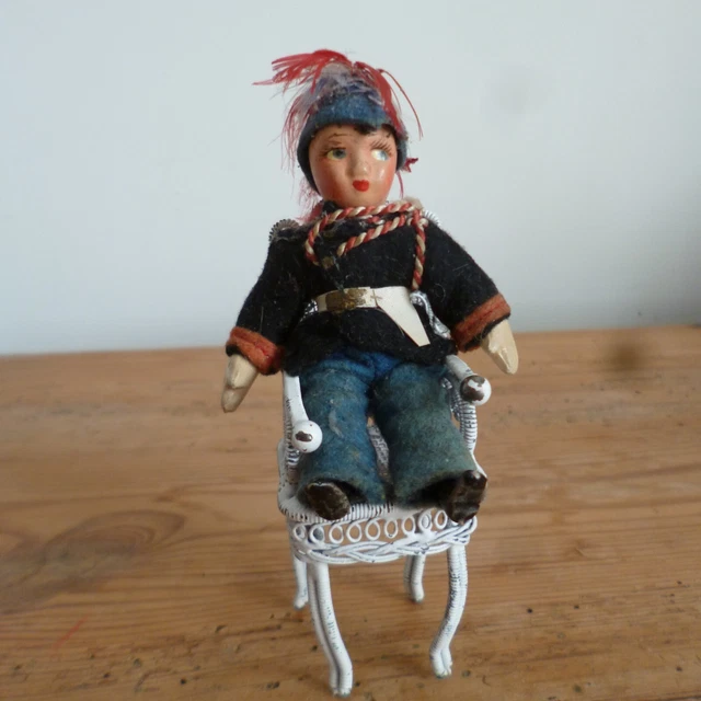 Poupee Ancienne mignonnette composition 14 Cm