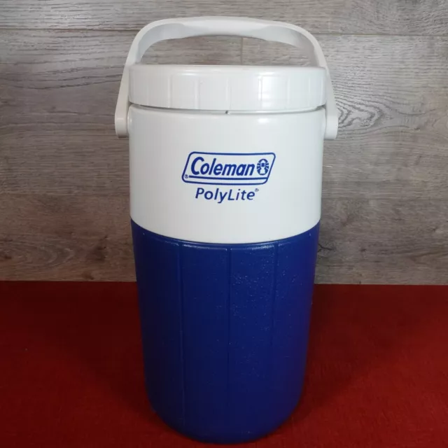 VINTAGE COLEMAN .5 Gallon Drink Cooler Spout Handle Jug Polylite 5590