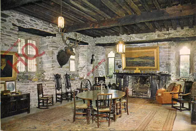 Picture Postcard:-Gwydir Castle, Jacobean Dining Room [J Arthur Dixon]