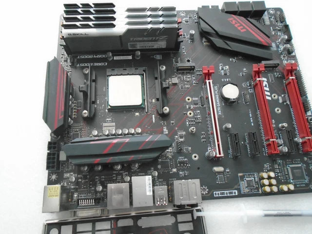 AMD MSI X470 GAMING PLUS AM4 Motherboard Combo RYZEN 2700X w