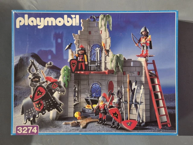 Lot Accessoires Playmobil Vintage – Chevaliers Château – Moyen Âge
