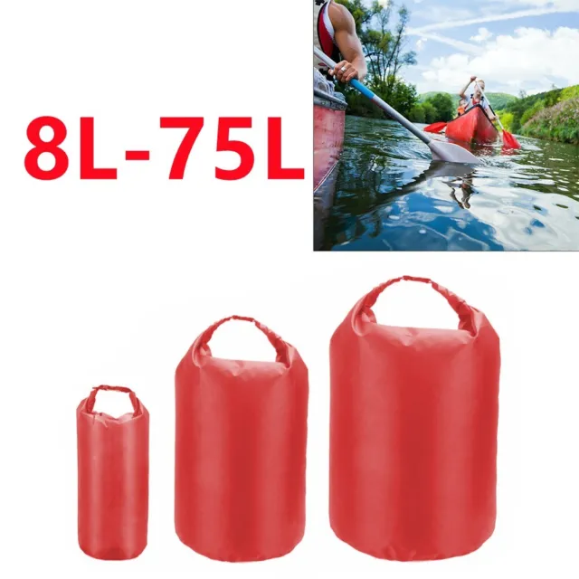 Durable Waterproof Dry Bag Outdoor Storage Tear-proof 8-75L Accessories