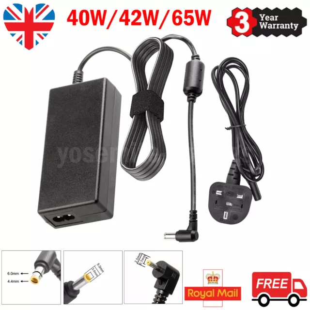 Charger For Samsung Chromebook SyncMaster LCD Monitors AC Adapter Power Supply