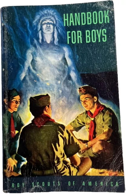 BSA Handbook For Boys Paperback Copyright 1953 5th Edition 6th Printing BS-242