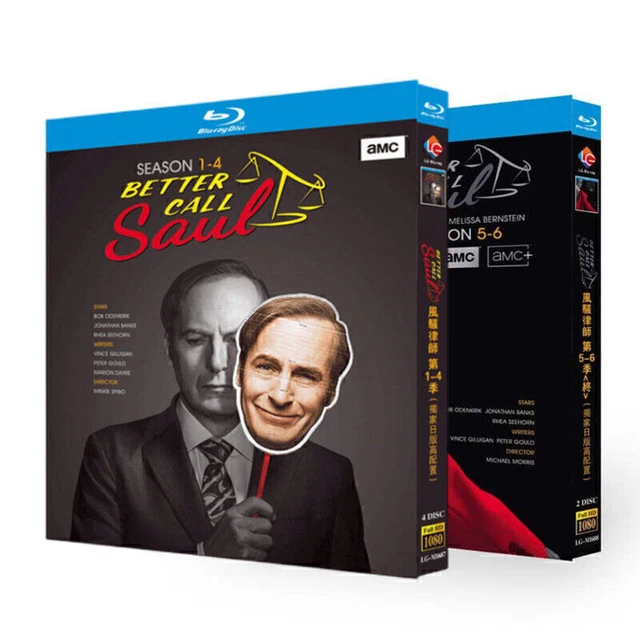 Better Call Saul シーズン1〜6　コンプリート　海外版DVD Better Call Saul Staffel 1-6 / Die komplette Serie (1+2+3+4+