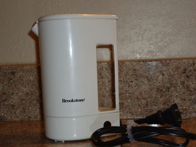 BROOKSTONE 2 CUP Camping Travel Portable Coffee Maker TJ-10 120-240V $17.95  - PicClick