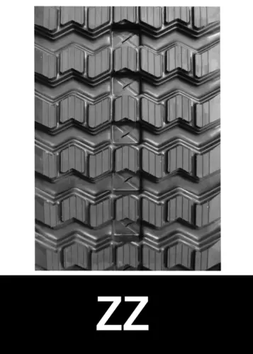 450x86x60 Z-LUG Zig Zag Rubber Tracks Qty 2 Caterpillar 289C 299C 299D  299D-XHP