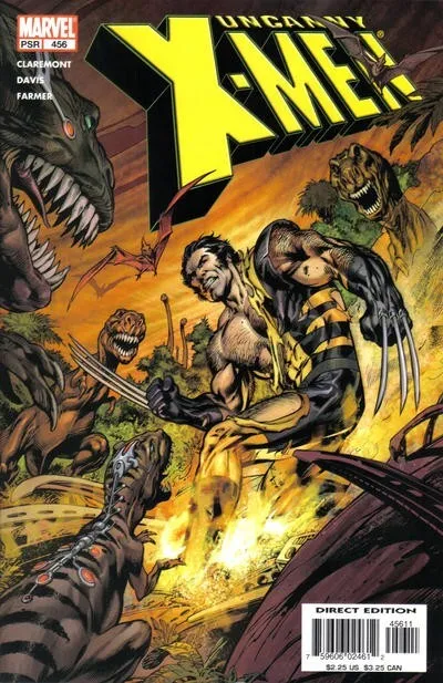 Uncanny X-Men 456 On Ice Chris Claremont Alan Davis Wolverine Savage Land VF