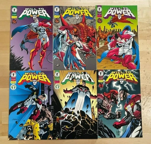 WILL TO POWER #1-12 Dark Horse Comics (1994)
