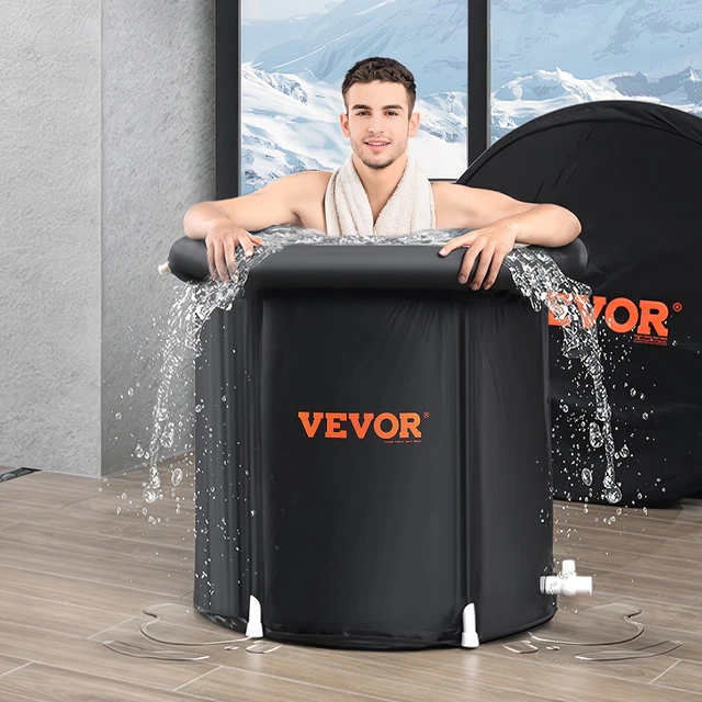 Mua Foldable Ice Bath Tub With Cover, 80 Cm Diameter, Large Inflatable - View #13