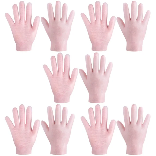 Guanti nutrienti ragazze mani asciutte guanti piede 5 paia