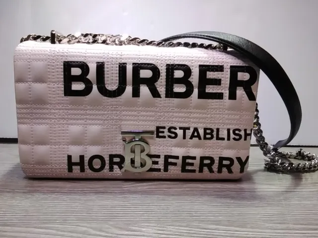 BURBERRY LOLA LEATHER Crossbody/Shoulder Bag, Pink $789.99 - PicClick