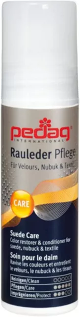 Pedag Suede Color Restorer, German Made, Applicable Indoors, Neutral Colorless,