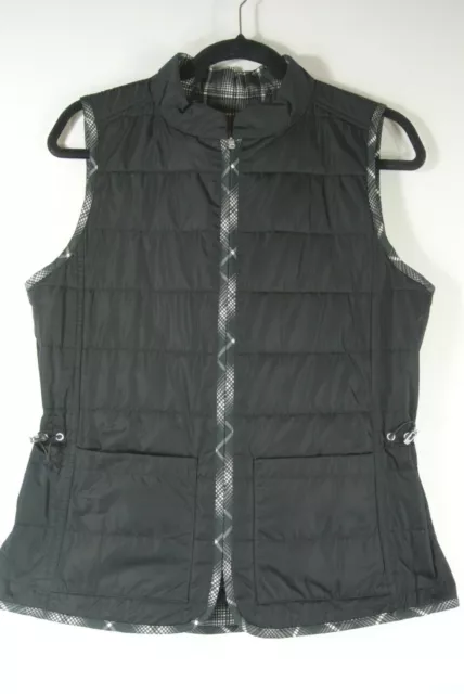 NEW Lafayette 148 New York quilted vest size M  #C2384