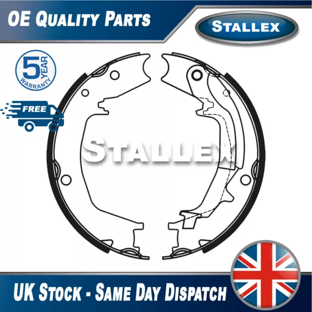 Stallex Rear Hand Brake Shoes Set Fits Kia Sportage Hyundai Tucson Santa Fe