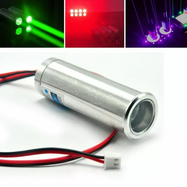 Fat Dot Beam 405nm 532nm 650nm Violet/Green/Red 50mW/100mW/250mW Laser LED Light