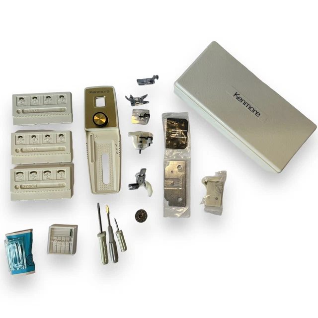 VTG KENMORE SEWING Machine Attachments, Buttonholer, Foot, Feet