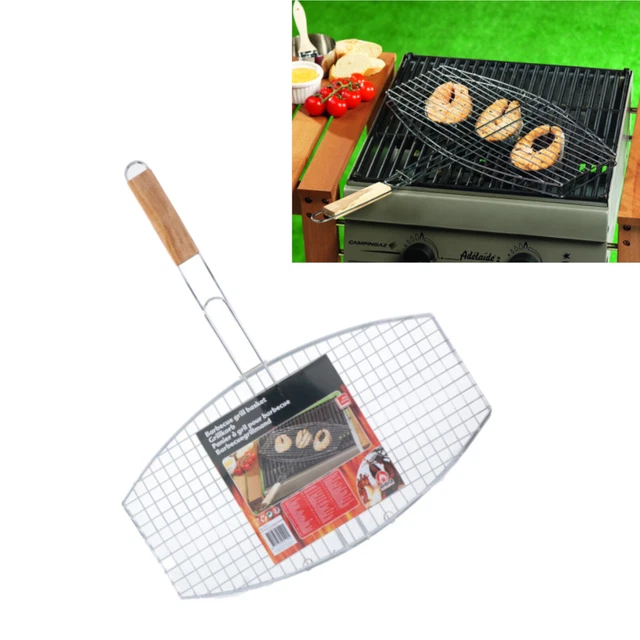 PARKBarbecue Grillkorb Für 6 Hot Dogs, Metall, Grillwurstständer