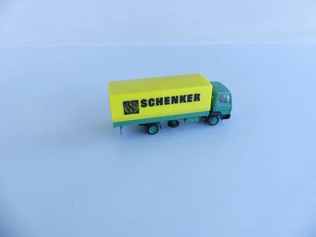 Camion Miniature Herpa 1/87 Mercedes MB SK88 Avec Remorque Vogel - Neuf En Boîte