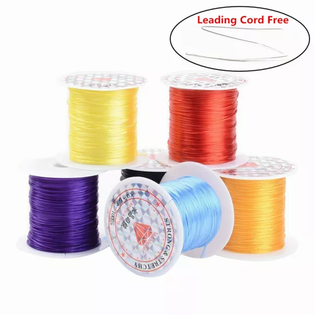 0.7mm Elastic Strong Stretch Beading Thread Line Cord Bracelet String Round DIY 2