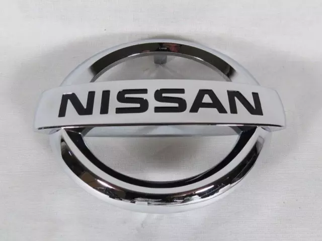Nissan Sentra Grille Emblem 13-19 Front Grill Chrome Badge Logo 14 15 16 17 18