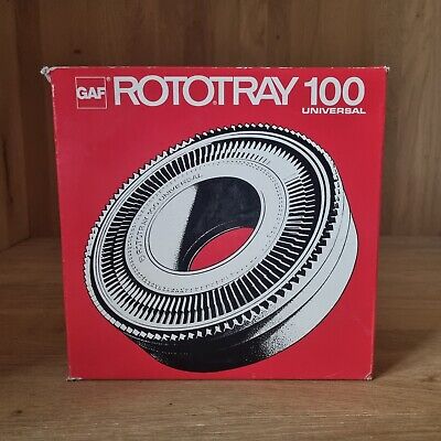 GAF Rototray 100 Universal - Bandeja deslizante giratoria/carrusel 35 mm