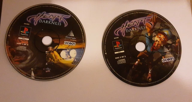 Heart Of Darkness - PS1 Complet lunette 3D Version Française