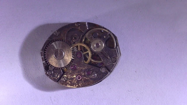 Ancien Petit Mouvement De Montre HP 25 - Pour Réparation Ou Collection