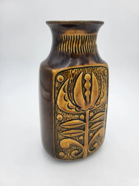 70er 70s # Bay Keramik Vase # Bodo Mans # 96 25 # German ceramic pottery WGP