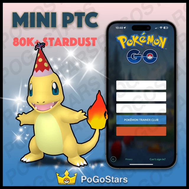 Pokémon GO – Verme Lucido – 80.000 Polvere Di Stelle – Account Oggetto Di Gioco