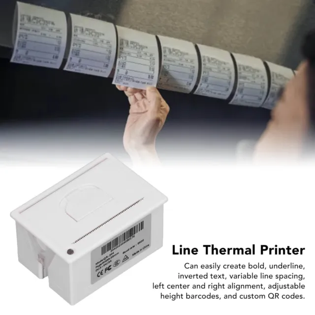 Embedded Thermal Receipt Printer 58mm Thermal Receipt Printer Support USB & TTL