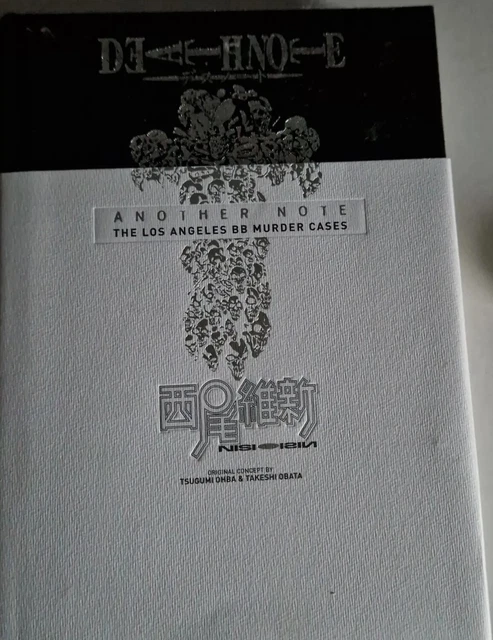 DEATH NOTE ANOTHER Note: The Los Angeles BB Murder Cases Volume 1 roman ...