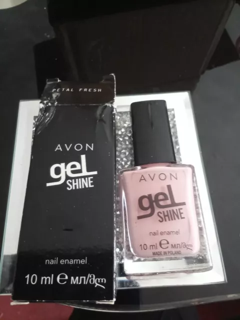 Avon Gel Shine Nagelemaille 10 Ml Brandneu In Verpackung Schatten Blätter Frisch