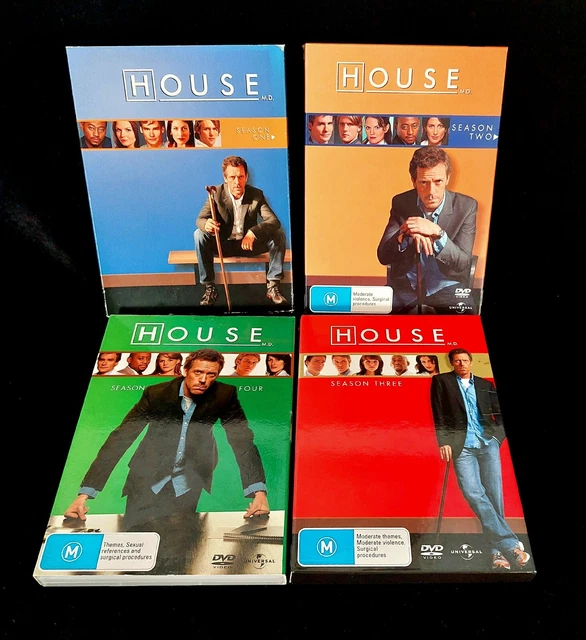 HOUSE M.D. COMPLETE Seasons 1 8 DVD Regions 2 4 Free Postage