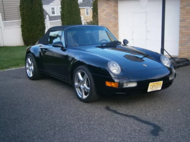 Porsche 911  1997 Cabrio Schwarz/Schwarz 6 Gang Luftkühlung