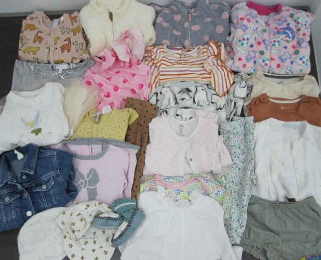Pacchetto abbigliamento bambine lotto di lavoro 12-24 mesi 1-2 anni 18 mesi