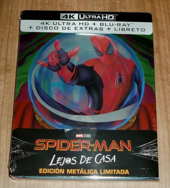 Spider-Man Loin De Maison (Spider-Man : Far From Home ) 4K UHD + 2 Bd Neuf