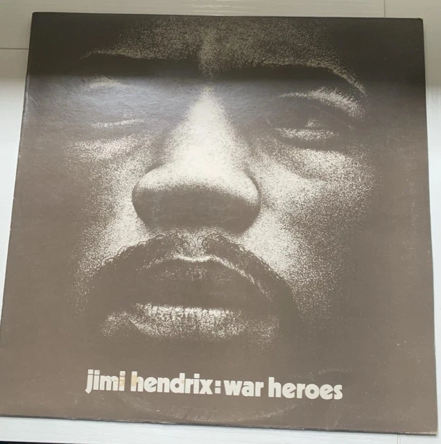 JIMI HENDRIX WAR Heroes First Uk Press LP Album Vinyl Record 2302