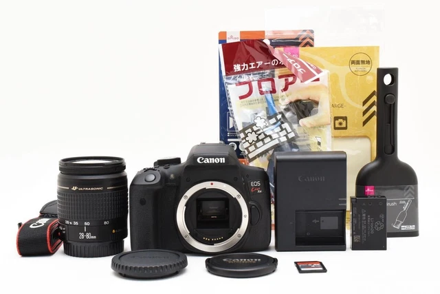 CANON EOS KISS X8i DSLR Camera Kit with Canon EF 28-80mm