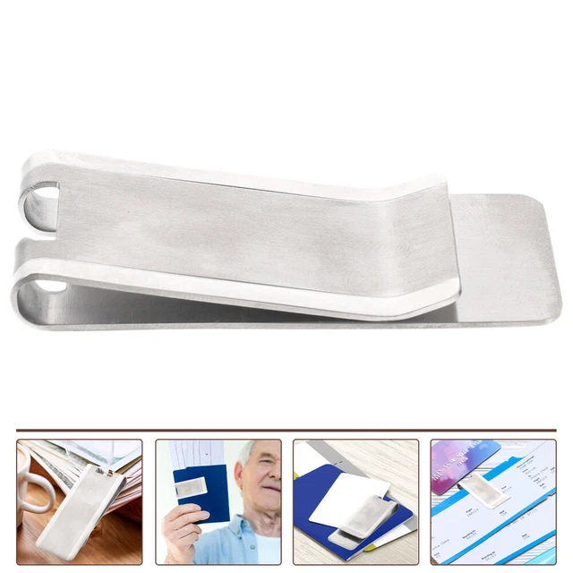Simple Metal Money Clip Cash Clip Holder For Men, Available