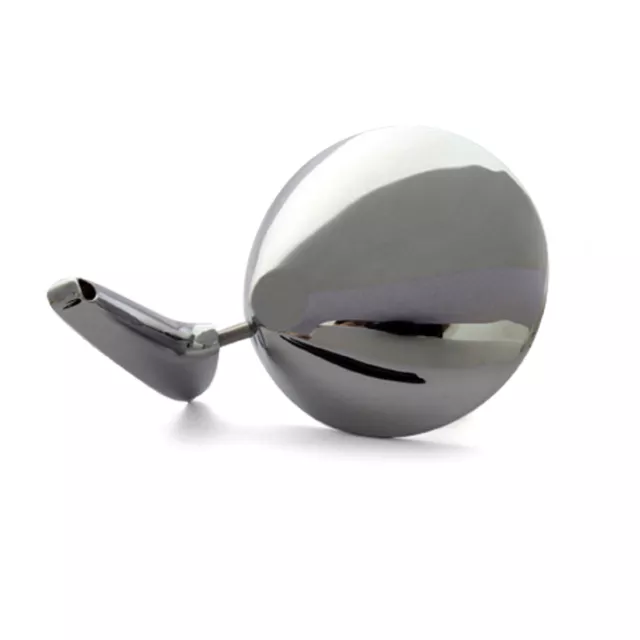 FOR 4 1/4" ROUND CHROME FENDER DOOR MIRROR NEW LH/RH ( 2 pcs ) PAIR 3