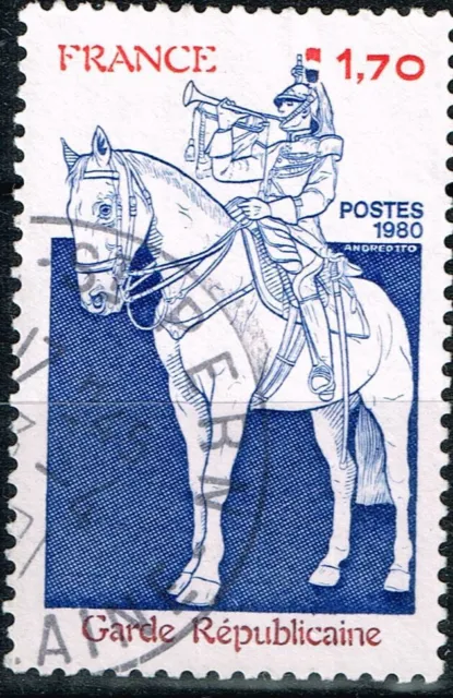 France Fauna Pets Farm Animals Horse stamp 1980 B-6